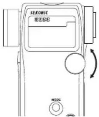 SEKONIC DigitalMaster L758Cine - Sélection des modes de mesures - 1