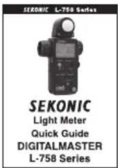 SEKONIC DigitalMaster L758Cine - Accessoires fournis - 5