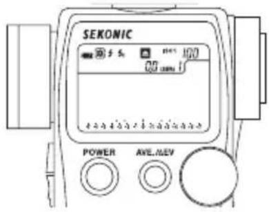 SEKONIC DigitalMaster L758Cine - 2-2 Saisie manuelle du profil d'exposition - 1