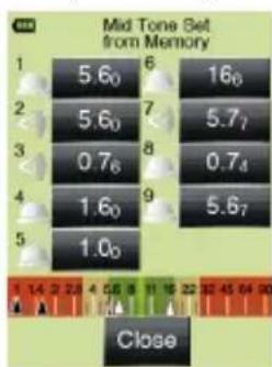 SEKONIC LiteMaster Pro L478DR - 6-2-2. Réglage d'une valeur mémorisée en tant que Mid. Tone - 2