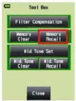 SEKONIC LiteMaster Pro L478DR - 6-1-2. Rappel de mémoire - 1