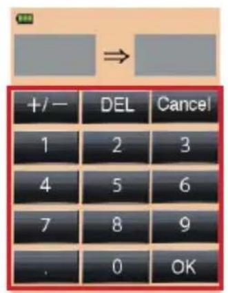 SEKONIC LiteMaster Pro L478DR - 4) Clavier alphanumericique - 1