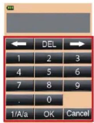 SEKONIC LiteMaster Pro L478DR - 4) Clavier alphanumericique - 3