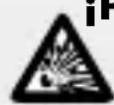 CRIVIT IAN 275275 - iPRECAUCION! iPELIGRO DE EXPLOSION! - 1