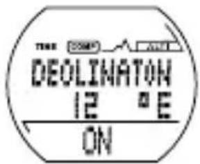 CRIVIT IAN 275275 - Entry of declination angle for the geographic north (True North) - 2
