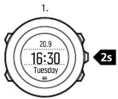 SUUNTO Ambit 3 Vertical 1.0 - Réglage des paramètres - 1