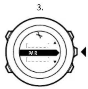 SUUNTO Ambit 3 Vertical 1.0 - Liaison des capteurs de vitesse et de foulée et capteurs de fréquence cardiaque - 2