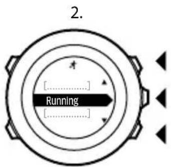 SUUNTO Ambit 3 Vertical 1.0 - Changement manuel de mode sportif - 2