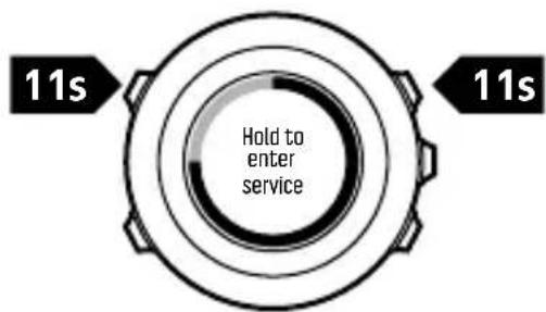 SUUNTO Ambit 3 Vertical 1.0 - Menu de maintenance - 1