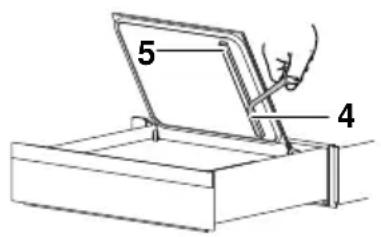 V-ZUG VS60144G - Remplacement du patin de scellage - 1