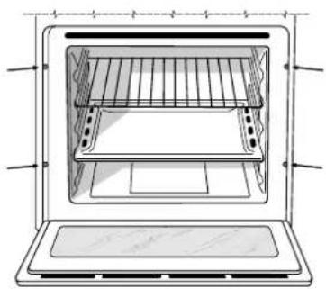 INDESIT FM 10.B - Instalación de los hornos empotrables - 5