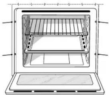 INDESIT FM 10.B - Installeren inbouwovens - 5
