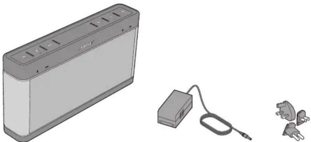 BOSE SoundLink III - Purkaminen pakkauksesta - 1