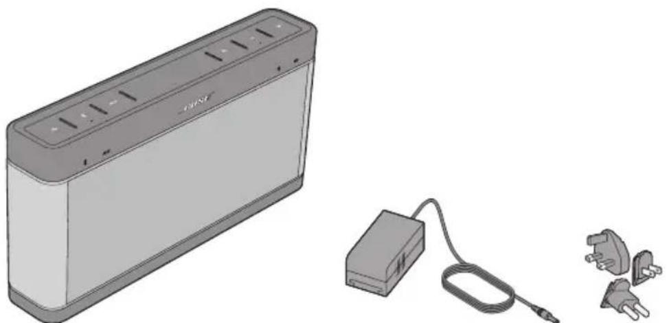BOSE SoundLink III - Udpakning - 1