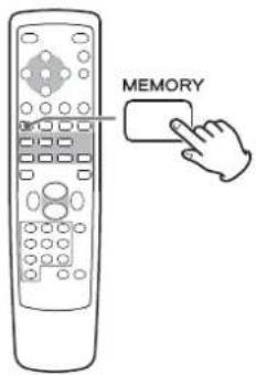 TEAC Lago - Premere il tasto MEMORY. - 1