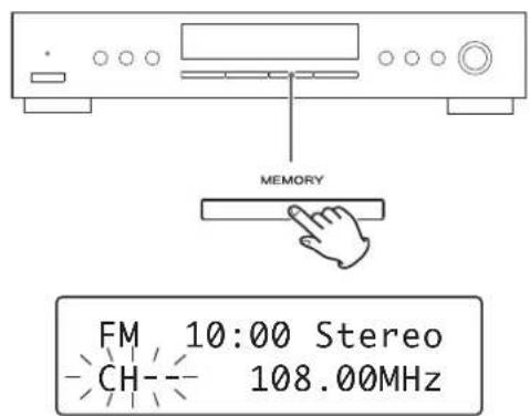 TEAC Lago - Presintonizzazione manuale - 3