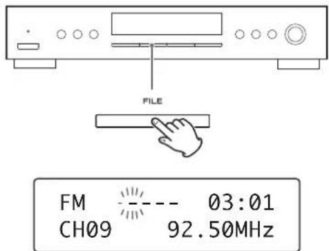 TEAC Lago - Assigning the Names to the Preset Stations - 2