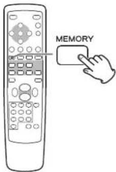 TEAC Lago - Premere il tasto MEMORY. - 5