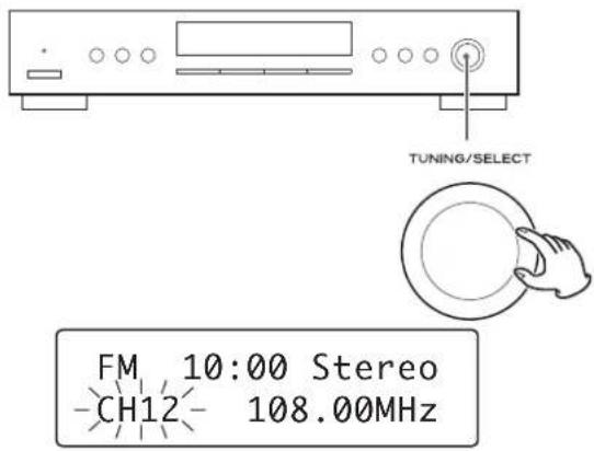 TEAC Lago - Presintonizzazione manuale - 4