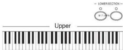 General Music CD10 - Changing the split point - 2
