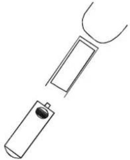 DAEWOO DHT230NT - 2.colocar las bacterias dentro de control remoto - 1