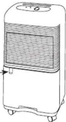 Soba XE510 - Evacuation de l'eau de condensation par le tuyau d'écoulement - 1