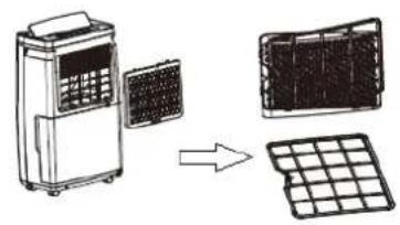 SUNTEC DryFix 20 Lumio - Cleaning the filter - 1