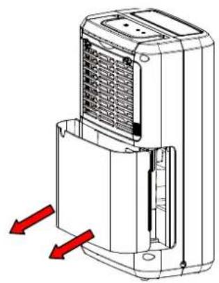 SUNTEC DryFix 10 Pure - Gebruik van de watertank - 1