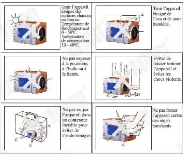 August MB300 - ■ Conservation et Utilisation - 1