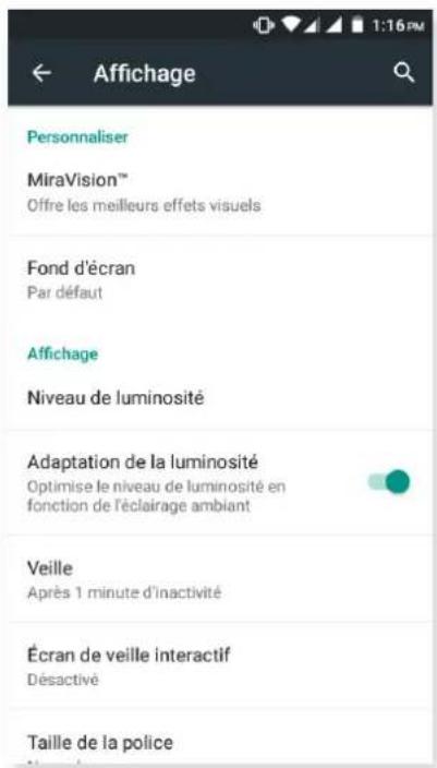 bq Aquaris M4.5 - AFFICHAGE - 1