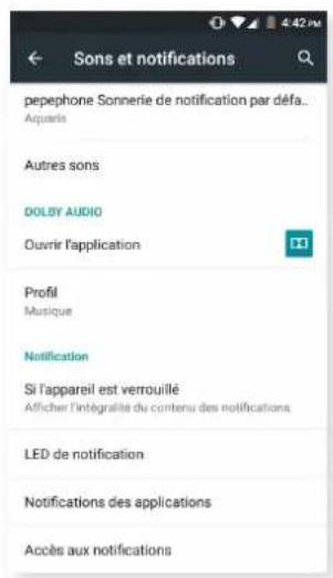 bq Aquaris M4.5 - Sonnerie - 2