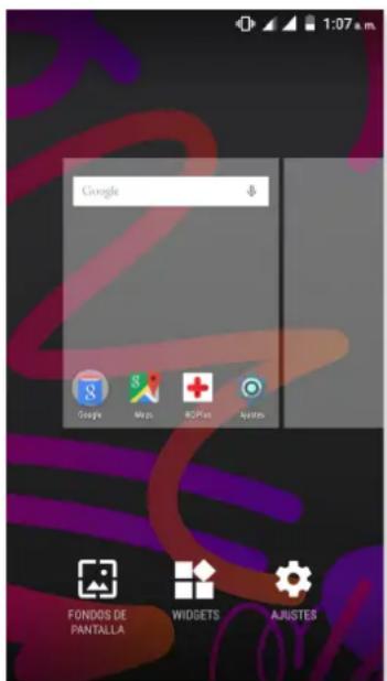 bq Aquaris M4.5 - Personnaliser l'écran d'accueil - 1