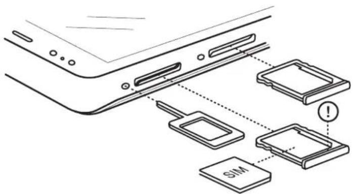 bq Aquaris M4.5 - Comment insérer les cartes SIM - 1