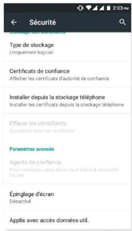 bq Aquaris M4.5 - SECURITE - 2