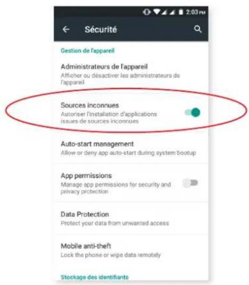 bq Aquaris M4.5 - Applications de source inconnue - 1