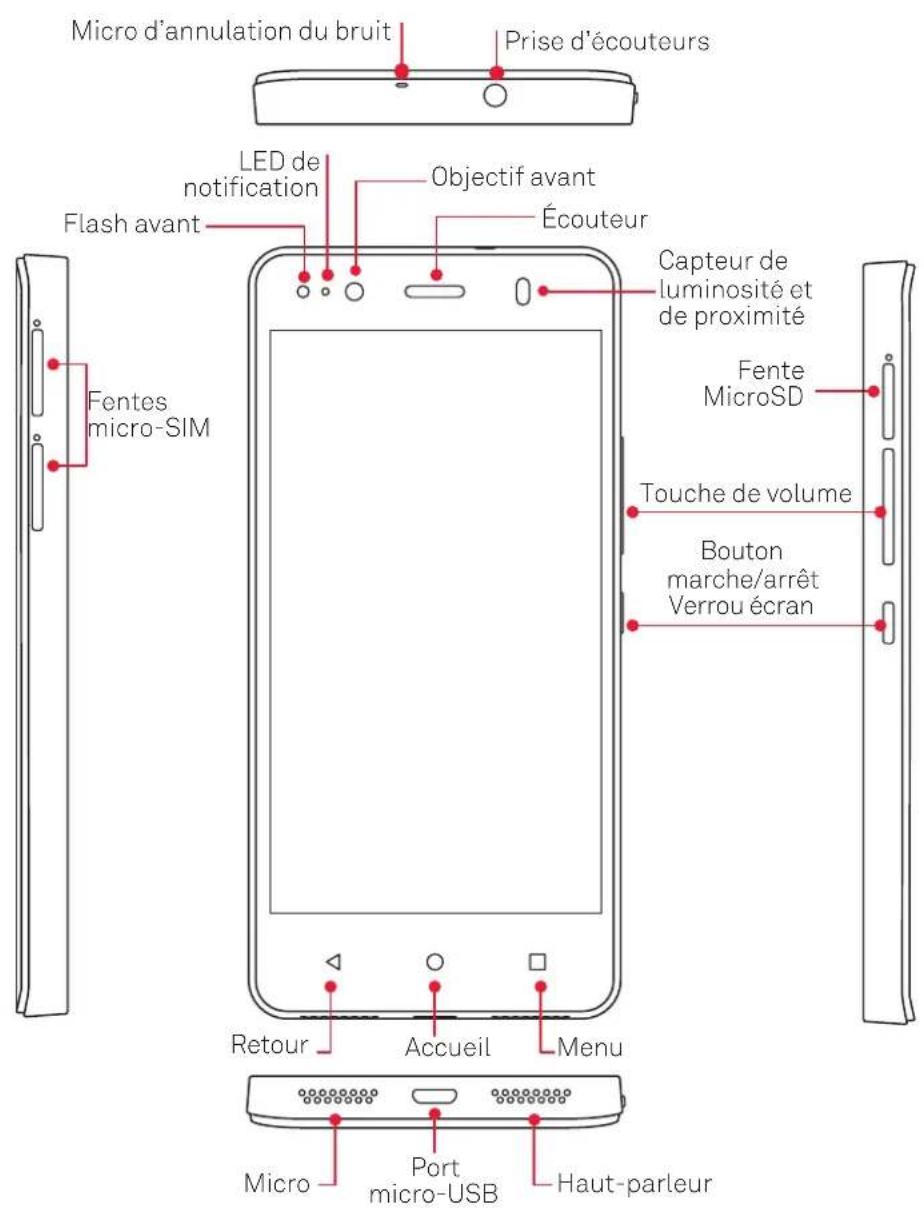 bq Aquaris M4.5 - Présentation générale du produit - 1