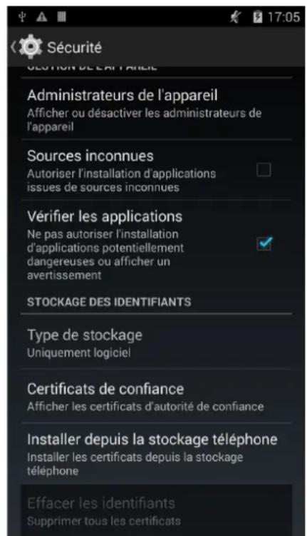 bq Aquaris E5 FHD - Sécurité - 2