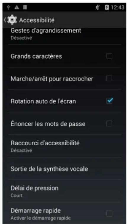 bq Aquaris E5 FHD - Accessibilité - 2