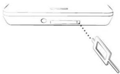 bq Aquaris E5 FHD - Introduction/extraction de la carte MicroSD - 1