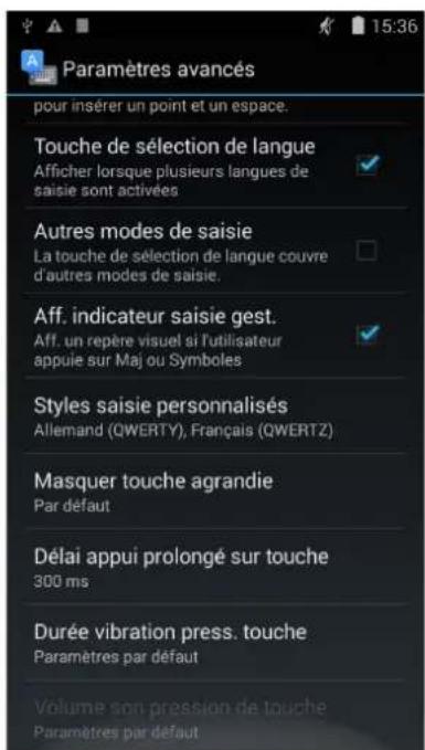 bq Aquaris E5 FHD - Langue et saisie - 4