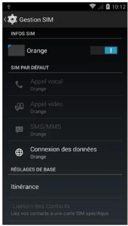bq Aquaris E5 FHD - Gestion SIM - 1
