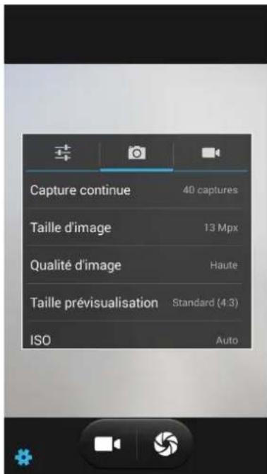 bq Aquaris E5 FHD - - Réglages de l'appareil photo - 2