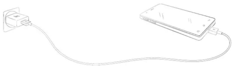 bq Aquaris E5 FHD - Charger la batterie et transférer des fichiers - 1