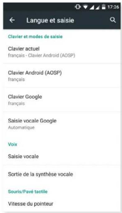 bq Aquaris M5.5 - LANGUE ET SAISIE - 2
