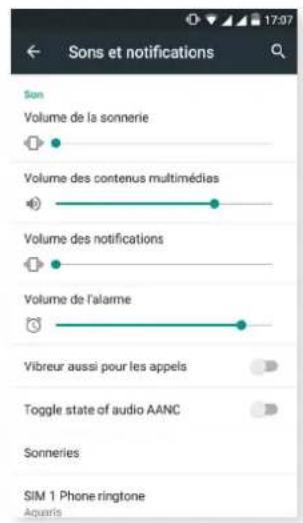 bq Aquaris M5.5 - Sonnerie - 1