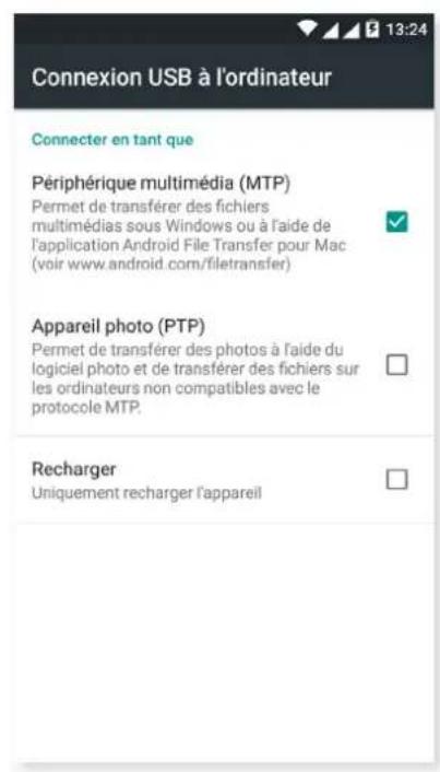 bq Aquaris M5.5 - Charger la batterie et transférer des fichiers - 6