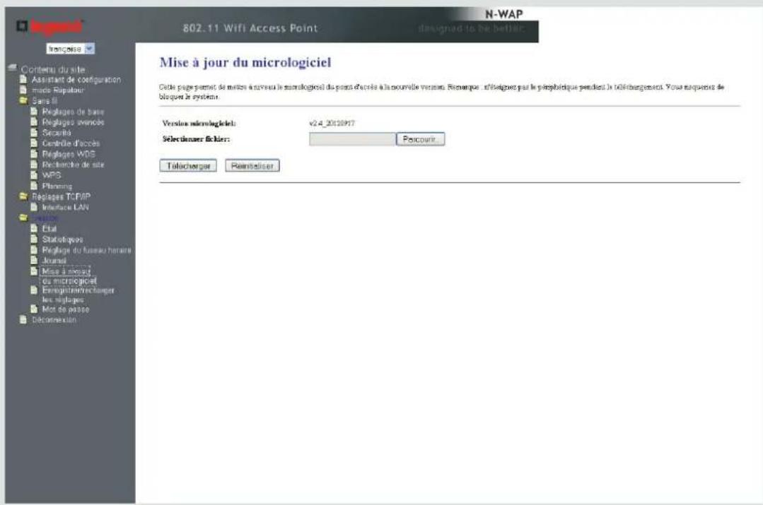 LEGRAND 067363 - / Mise à niveau du micrologiciel - 1