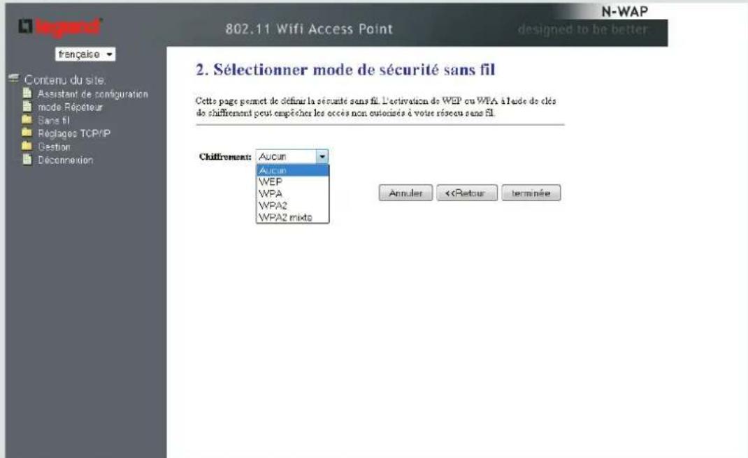 LEGRAND 067363 - Assistant de configuration du mode AP - 3
