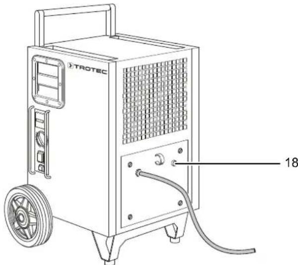 TROTEC TTK 175 S - Avertissement relat à la tension électriche - 1
