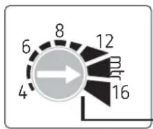 THEBEN TheLuxa S360 BK - Réglage de la sensitivité (Meter) - 1